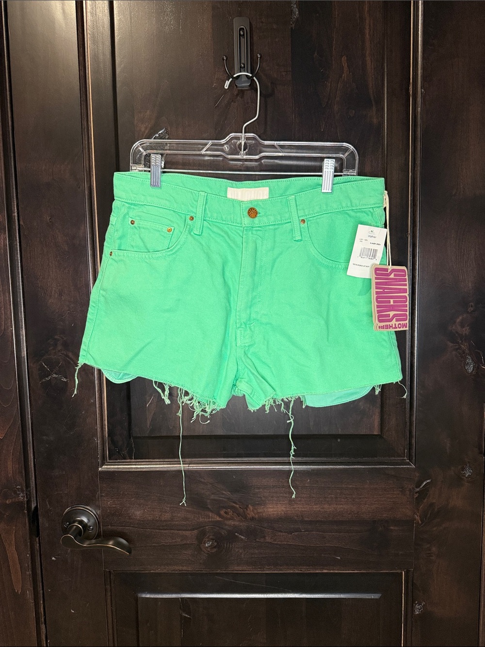 MOTHER The Fun Dip Micro-Cut Jean Shorts